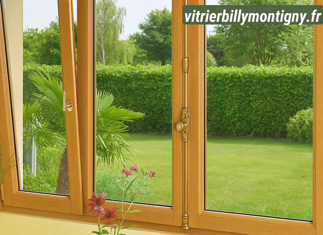 Installation de fenêtre en bois sur mesure Billy-Montigny